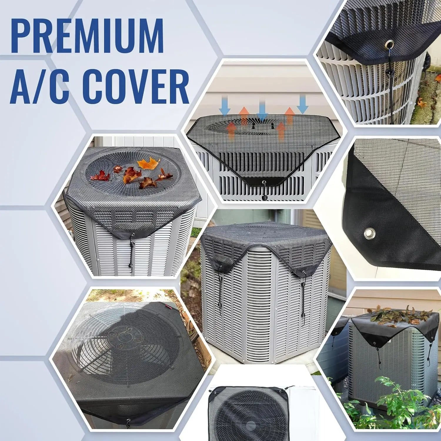 🌧️ Durable Outdoor AC Cover – Rainproof & Sun Protection