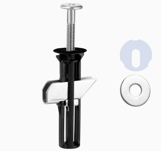 Universal Toilet Seat Bolt Kit Screws Quick Release Easy Install Toilet Seat Replacement Parts Toilet Cover Maintenance Fixing Accessories