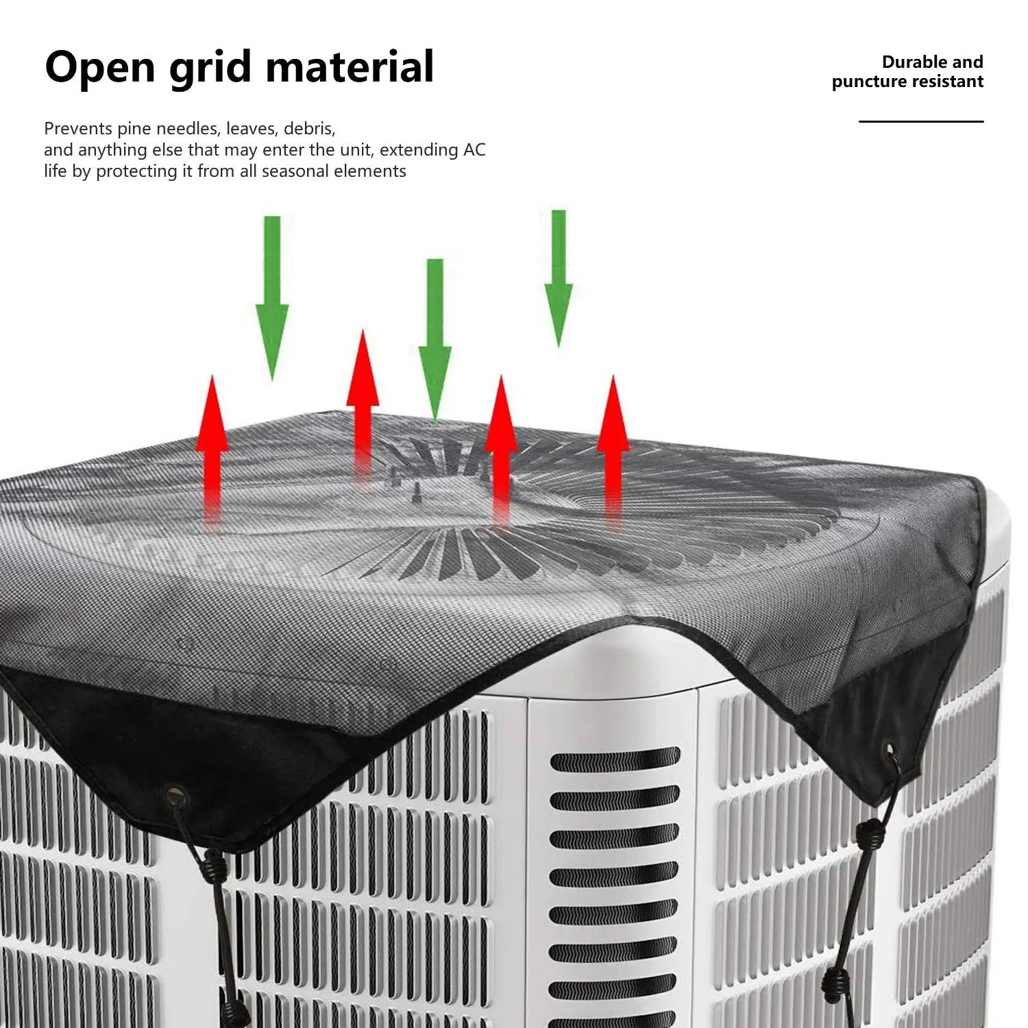 🌧️ Durable Outdoor AC Cover – Rainproof & Sun Protection