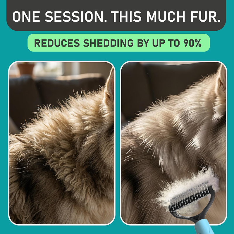 GroomPro Dual Sided Pet Comb