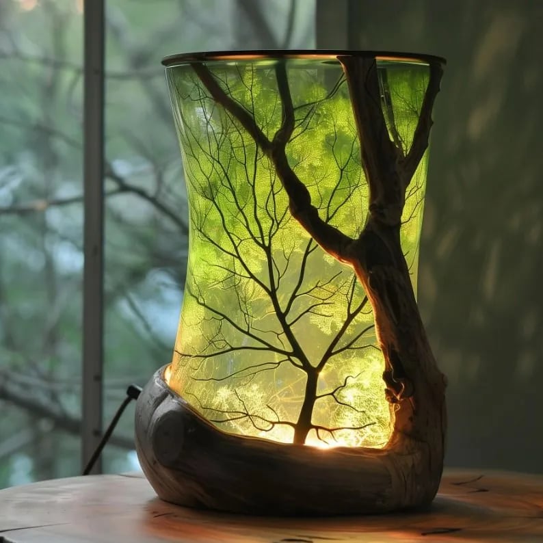 Enchanted Forest Ambient Night Lamp