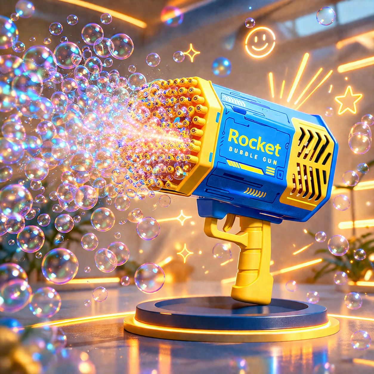Magic Bubble Blaster Pro Toy